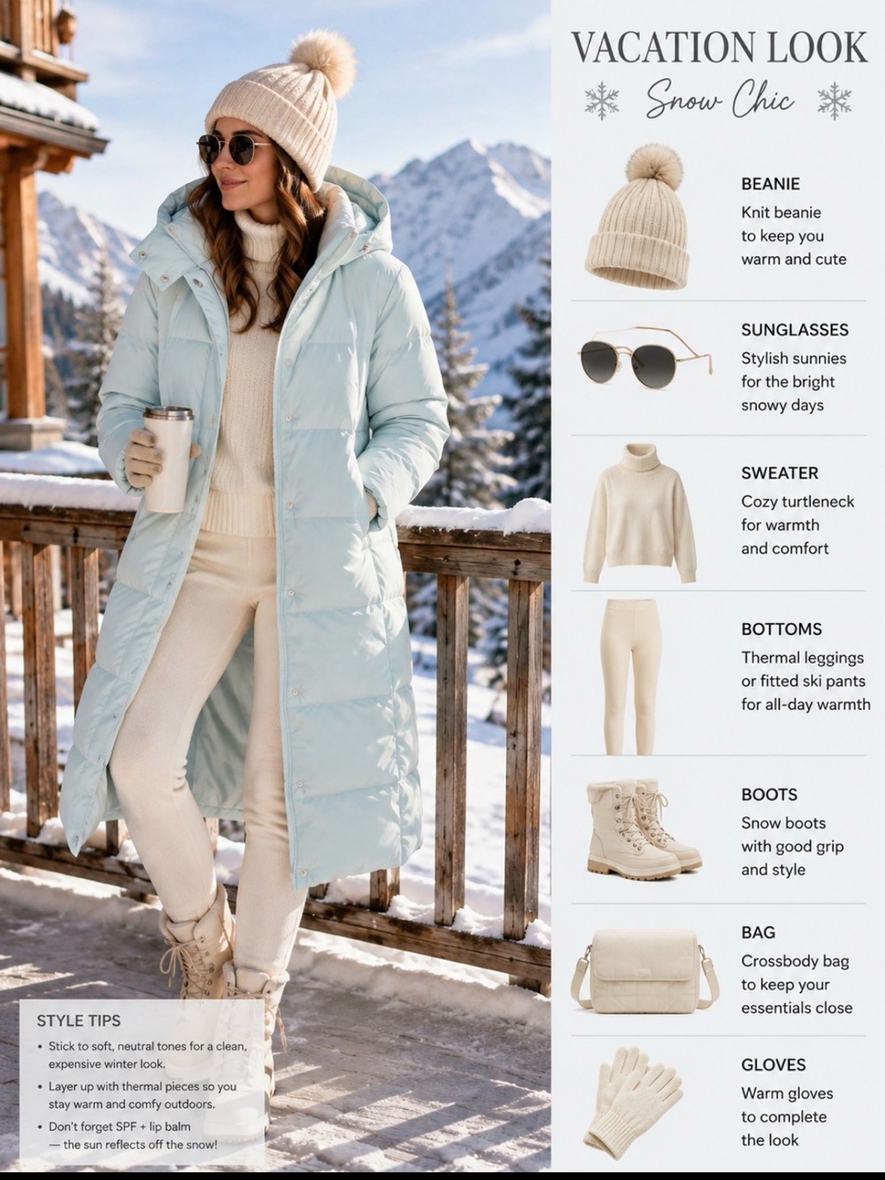 Vero Moda Light Blue Hooded Long Puffer Coat Ski Slope Ready Luxury Fabric